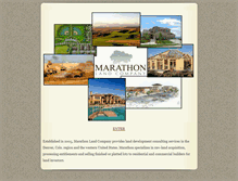 Tablet Screenshot of marathonlc.com